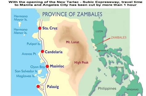 city in zambales|Zambales Map .